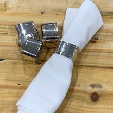 Load image into Gallery viewer, Silver Plated Napkin Rings